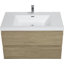 9 Base de meuble-lavabo mural simple 35,43 po 9-101092138