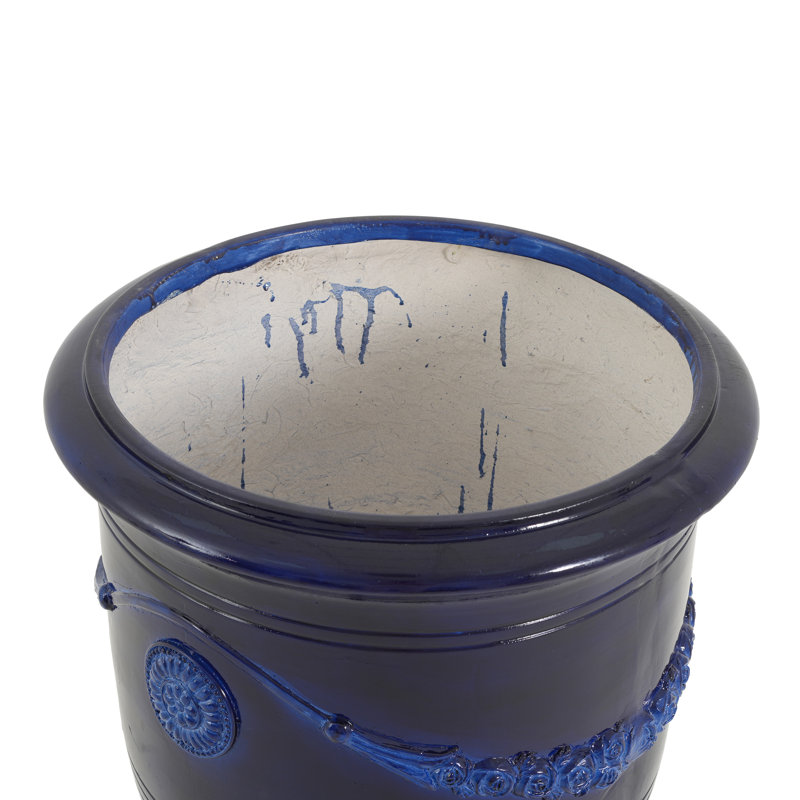 Pot à fleurs 18,11 po Roselmont Classic MGO Urne, Bleu, 1