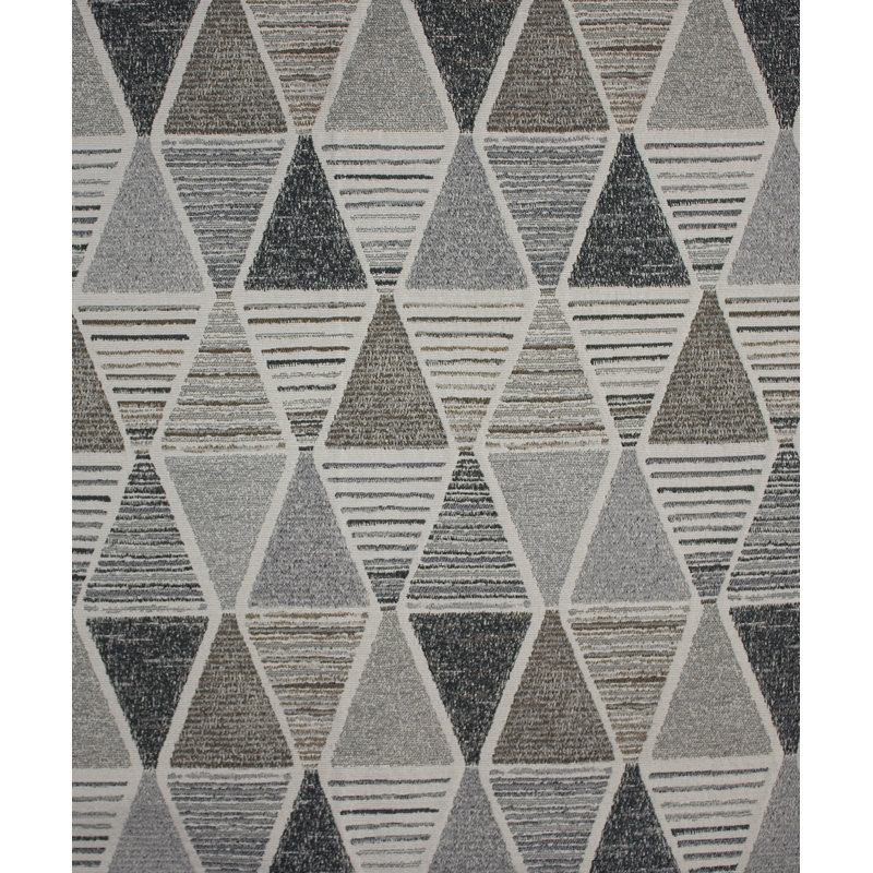 Ginko Fabric, Gray/Black