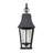 21 Inch Mate Black Outdoor Wall Lantern