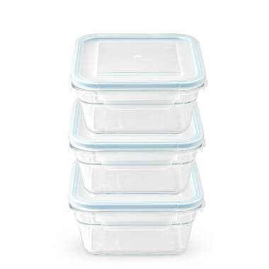 Prep & Savour Daniana Glass Food Storage Container Set