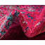 Tapis rouge à motif géométrique Mulloy-40278831