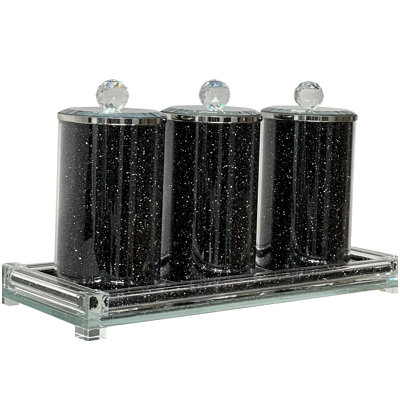Glass Canister - Set of 3