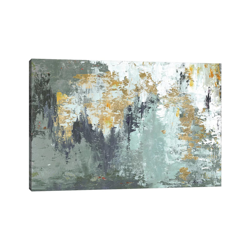 Gold Magic by Patricia Pinto - Wrapped Canvas Painting, 66.04 cm H x 45.72 cm W x 3.175 cm D