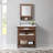 Asellus 31 " W Freestanding Standard Free Standing 1 Single Vanity Bathroom Vanity With Marble Top