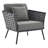 Modway Stance 6 Piece Outdoor Patio Aluminum Sectional Sofa Set-28110688-28110702