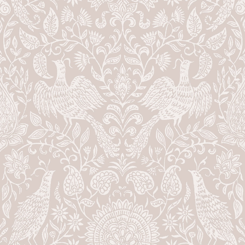 Superfresco Easy Wren Buttermilk Wallpaper, Brown