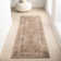 Jeccica Distressed Vintage Medallion Jute Blend Polyester Area Rug