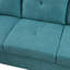Teal Blue L Shaped Living Room Sofa Set-1800494829