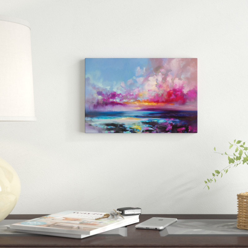 Arran Glow par Scott Naismith, H 12 po x l 18 po x P 1,5 po, Toile tendue, Sans cadre