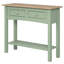 Console en bois 2 tiroirs vert campagne Farmhouse Sage | -245081080