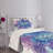 Ambesonne Eye Bedspread Set Third Eye Mandala Aqua Blue Purple-105395658