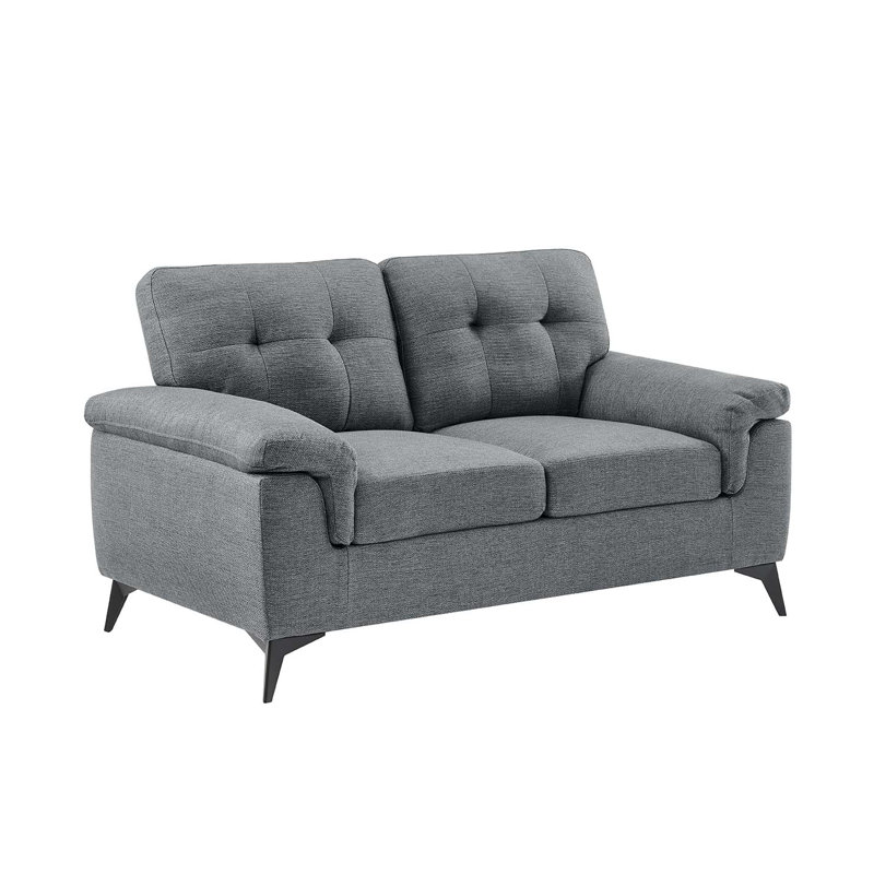 Klaz 2 Seater Sofa, Grey