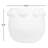 Round Terra‑Cotta Planter with Raised Dots Design-130771357