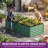 Green  Metal Raised Garden Bed-1357391178