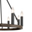 9-Lights Waggon Wheel Chandelier
