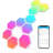 RGBIC Hexagonal LED Wall Light, Wi-Fi Smart Home Decoration Creative Wall Light with Music Sync,