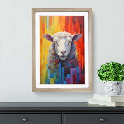 Sheep - Framed Print