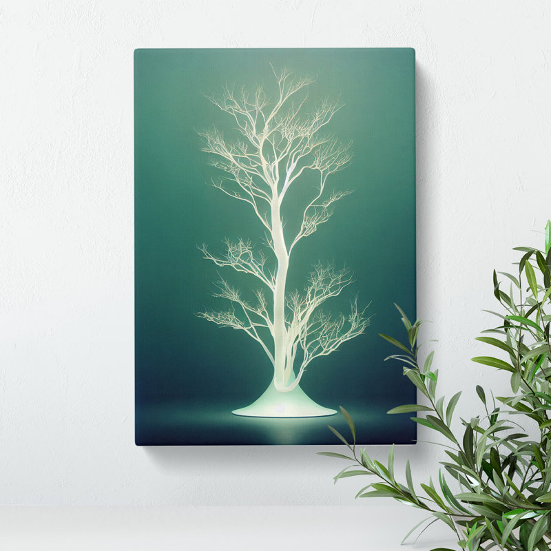 Ethereal Tree No.2 - Wrapped Canvas Painting, 76cm H x 50cm W x 3cm D
