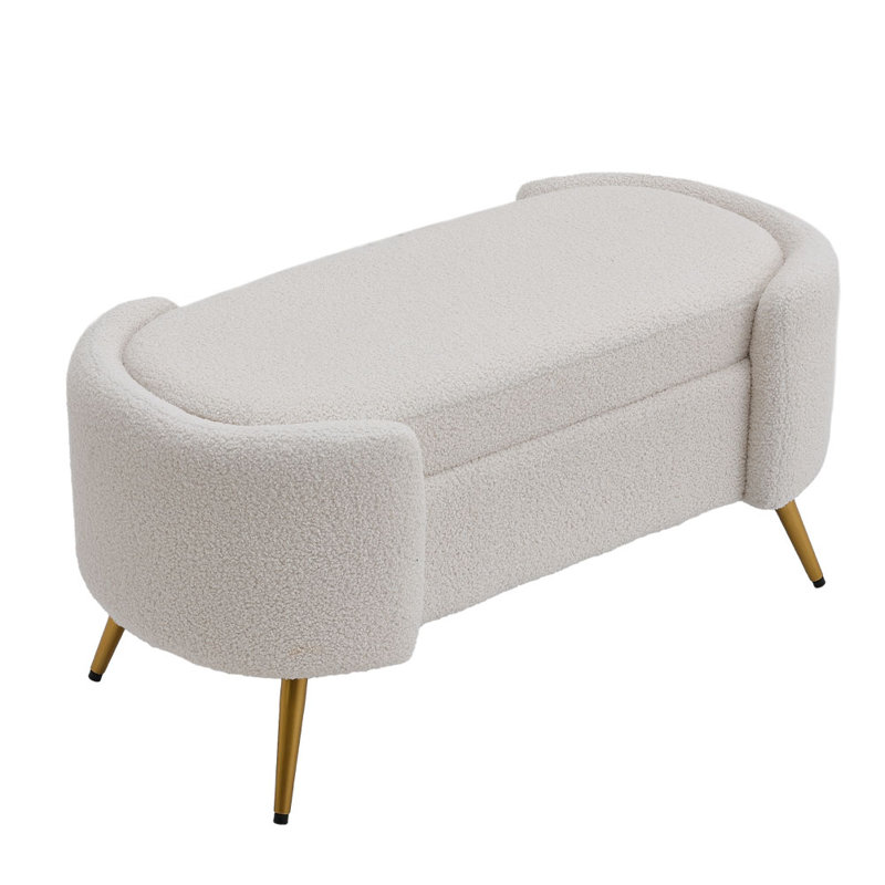 Velvet Upholstered Bench