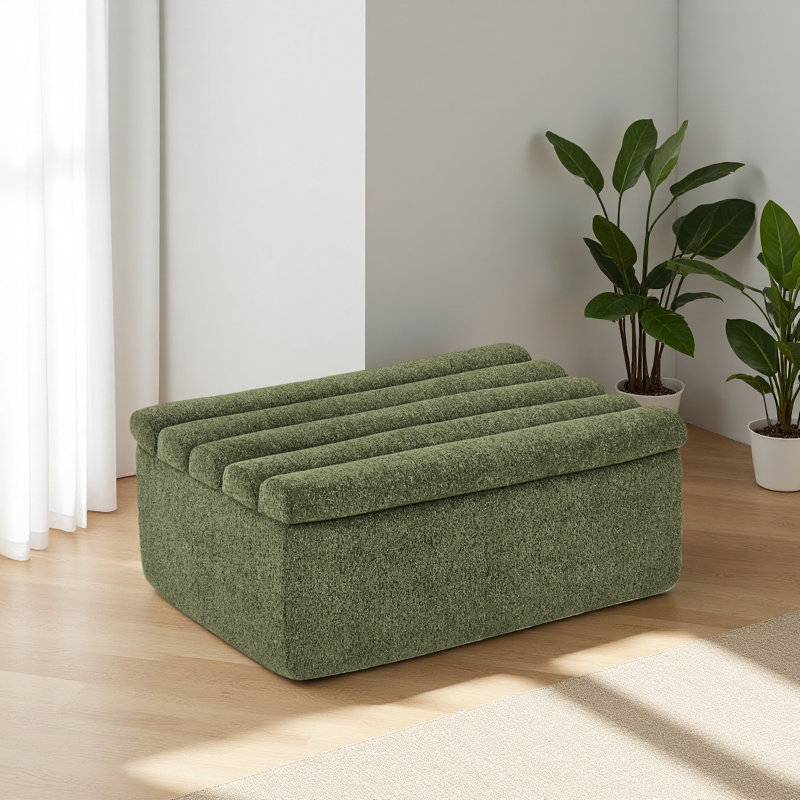 Le repose-pieds pour canapé modulaire, Vert