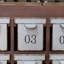 Retro industrial style multi-drawer storage cabine