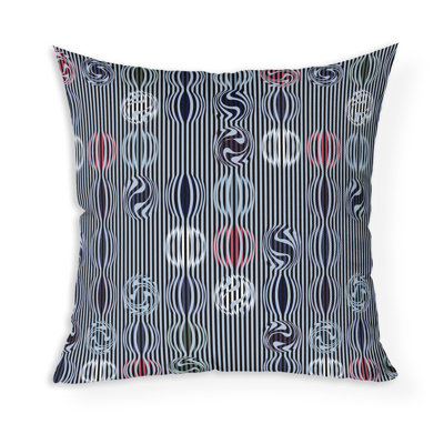 Coussin décoratif géométrique Gridscape
