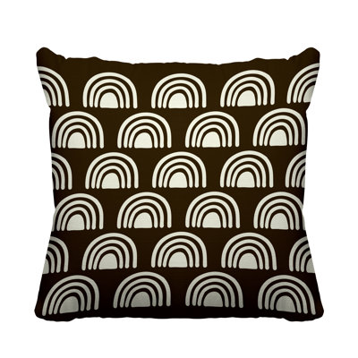 Coussin décoratif à motif abstrait