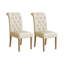 Chaise Parson rembourrée et capitonnée Charlotte-1786669759