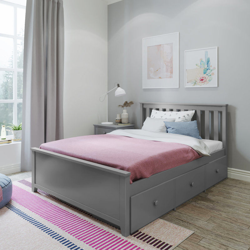Kids with Trundle, Full, Gray