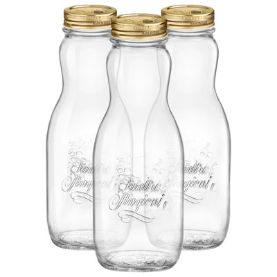 Glass Condiment Caddy