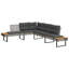Ensemble de canapé de jardin en rotin de polyester grand-240752310