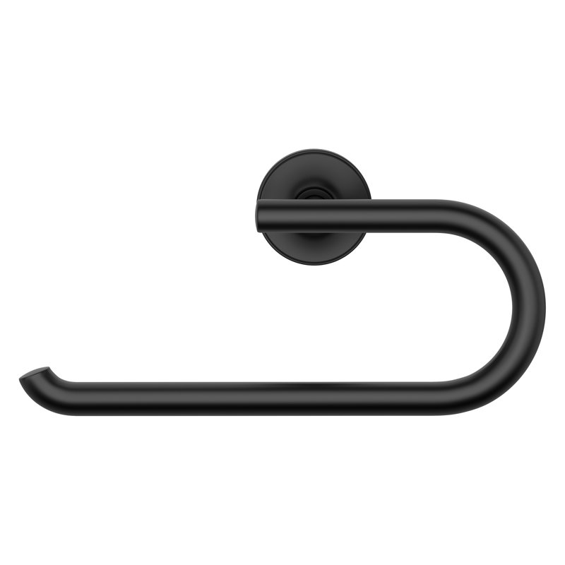 Anneau à serviette Tenet, Noir mat