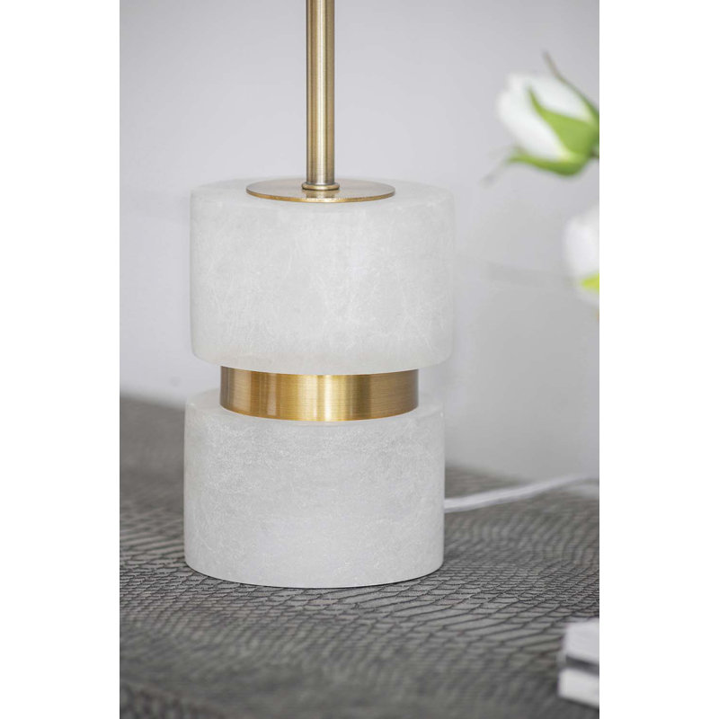 Lampe de table 34 po dorée