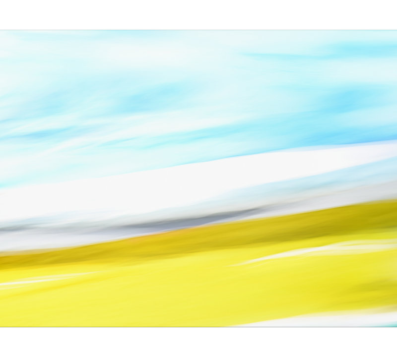 Moved Landscape Print by Rica Belna, 24" H x 32" W, Wrapped Canvas, 25" H x 33" W