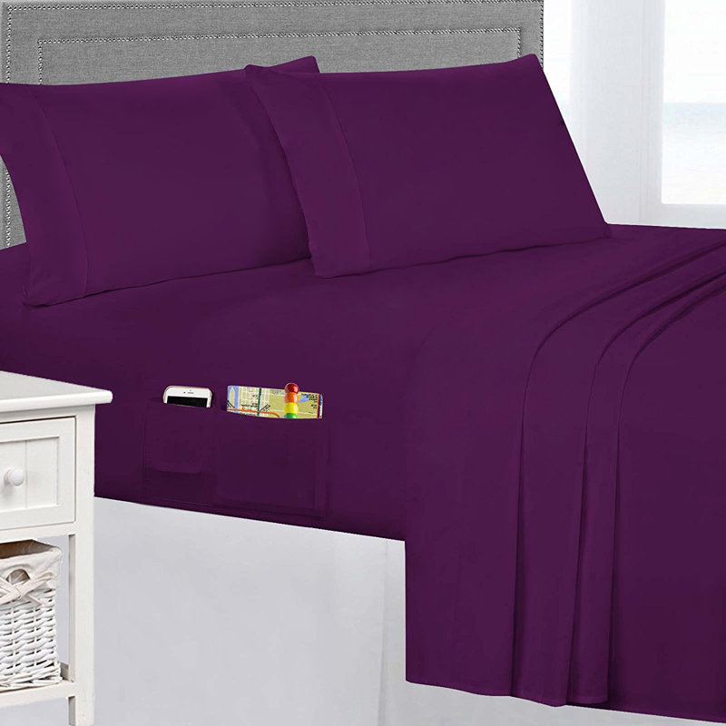 Sheet Set, Purple, Full/Double