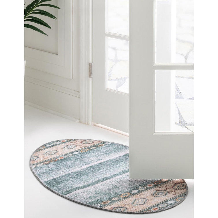 Arvene Chenille Geometric Indoor Rug