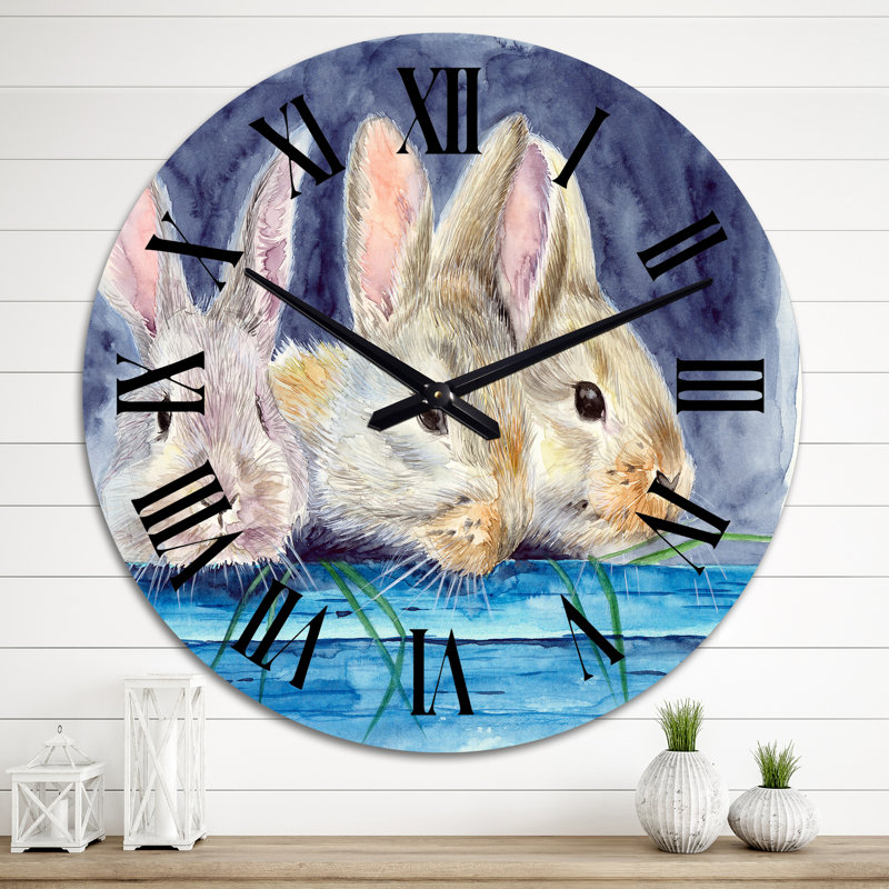 Très grande horloge murale Millie-Beth, Surdimensionné