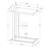 Accent Table, C-shaped, End, Side, Snack, Living Room, Bedroom, Metal, Laminate-619842118
