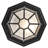 Basham 1 - Bulb Outdoor Flush Mount-1013682139-1013682130