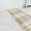 Runner Chequered Flatweave Area Rug-574842639