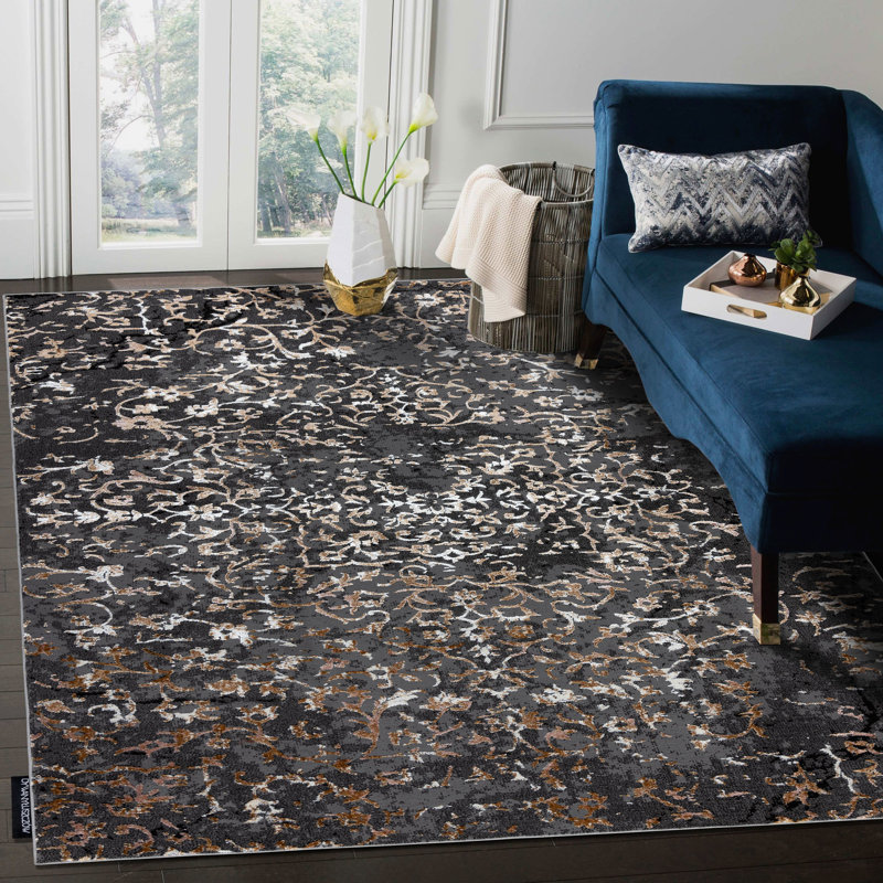 Flowers Area Rug, Rectangle 240 x 340cm