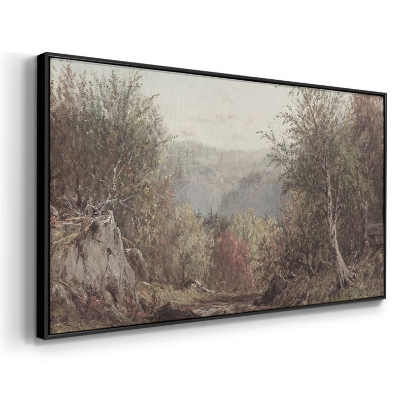 Paysage, série DC DC-XXVV, toile tendue avec châssis, prête à être accrochée, H 17 po x l 33 po