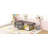 Twin Size Floor Bed With Rails For Kids, Metal Montessori Floor Bed With Door, Easy Assemble, Black-489034752-489034753