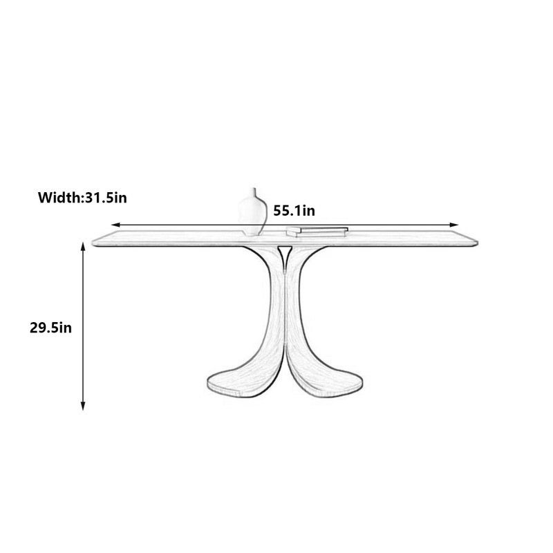 Prentice, H 29,5 po x L 55,1 po x l 31,5 po