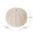 Cotton Round Pouf