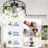 20.07" Crystal Farmhouse Reversible Caged Ceiling Fan with Light Kit and Remote Control
