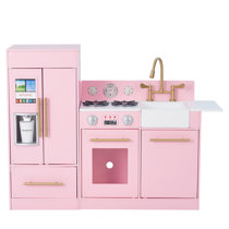 Doll Playsets My Modern Kitchen 32 Full Deluxe Kit with Lights and Sounds,  21 x 13.8 x 4 -Inches