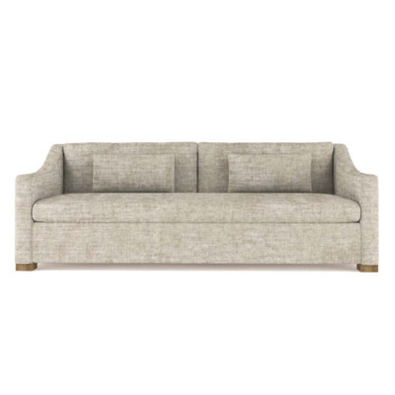 Crosby Slope Arm Sofa, 32.5" H x 96" W x 43" D, Vintage Leather Pumice, Weathered