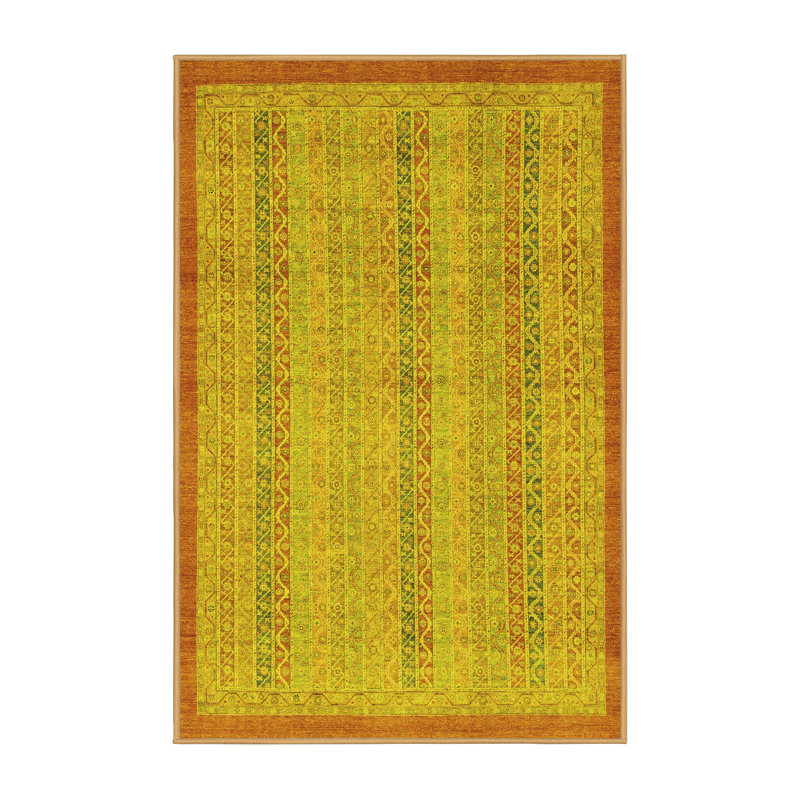 Hardisty Washable Chevron Indoor Rug, Rectangle 8' x 12'
